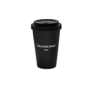 Men's Balenciaga Cities Dubai Cup Equipment Black | 9821XDKTU