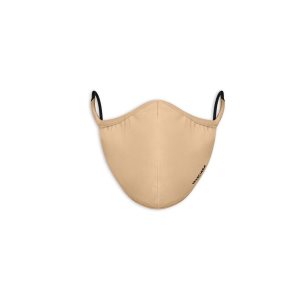 Men's Balenciaga Mask Equipment Light Beige | 7409UEKBR