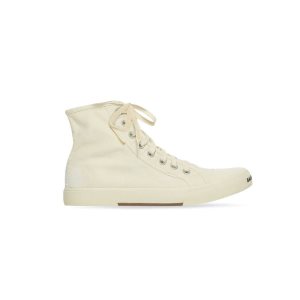 Men's Balenciaga Paris High Tops Sneakers White | 1906DTVLU