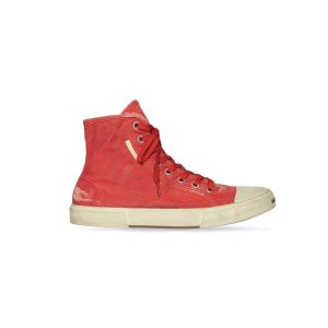 Men's Balenciaga Paris High Tops Sneakers Red | 2945ACGXO