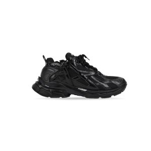 Men's Balenciaga Runner Sneakers Black | 4236APBDM