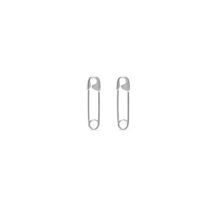 Men's Balenciaga Safe Xs Earrings Jewelry Silver | 9186LHGAI