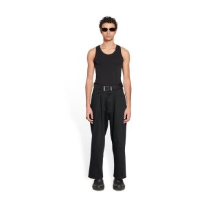 Men's Balenciaga Skater Jeans Pants Black | 0837EPDBS