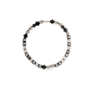 Men's Balenciaga Toy Choker Jewelry Grey | 2680XFSCB