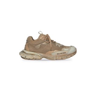 Men's Balenciaga Track.3 Sneakers Beige | 7029OISUT