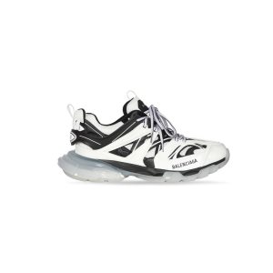 Men's Balenciaga Track Clear Sole Sneakers White | 5873CFUAW