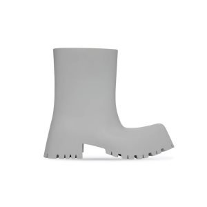 Men's Balenciaga Trooper Rubber Boots Grey | 0958XRLND