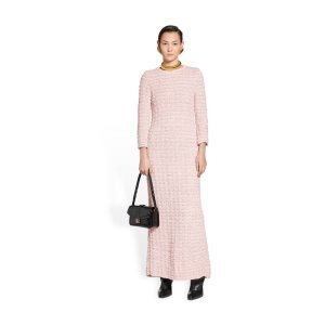 Women's Balenciaga Back-to-front Dress Skirts Pink | 6431DEBYT