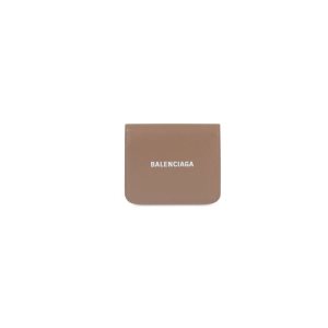 Women's Balenciaga Cash Flap Coin And Card Holder Wallets | 5293ZBMTU