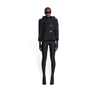 Women's Balenciaga Diy Jackets Black | 1372EFPOI