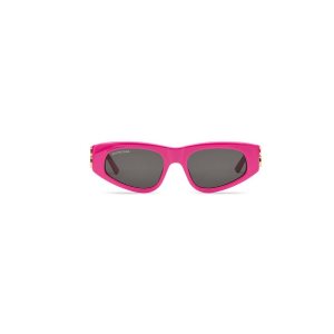 Women's Balenciaga Dynasty D-frame Sunglasses Pink | 2061IEBGS