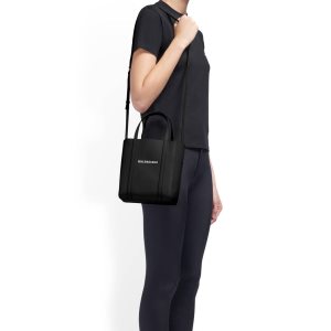 Women's Balenciaga Everyday Xxs Tote Bags Black | 8306CAPSF