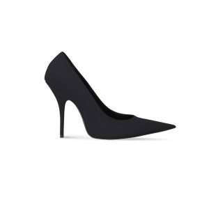 Women's Balenciaga Knife 110mm Pumps Black | 7108GDIFM