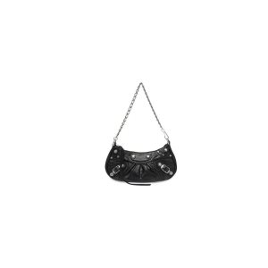 Women's Balenciaga Le Cagole Chain Mini Bag Black | 7954ZEHQC