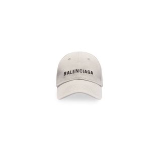 Women's Balenciaga Logo Caps Black | 8950JOEUK