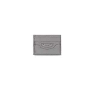 Women's Balenciaga Neo Classic Cardholders Dark Grey | 2158XGJMD