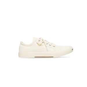 Women's Balenciaga Paris Low Tops Sneakers White | 2846KRSEM