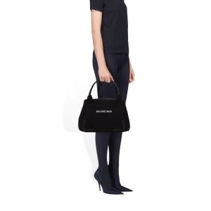 Women's Balenciaga Small Cabas Tote Bags Black | 2813GAIRV