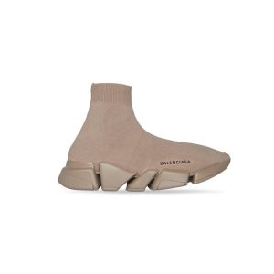 Women's Balenciaga Speed 2.0 Recycled Knit Sneakers Grey | 4792IVBEA