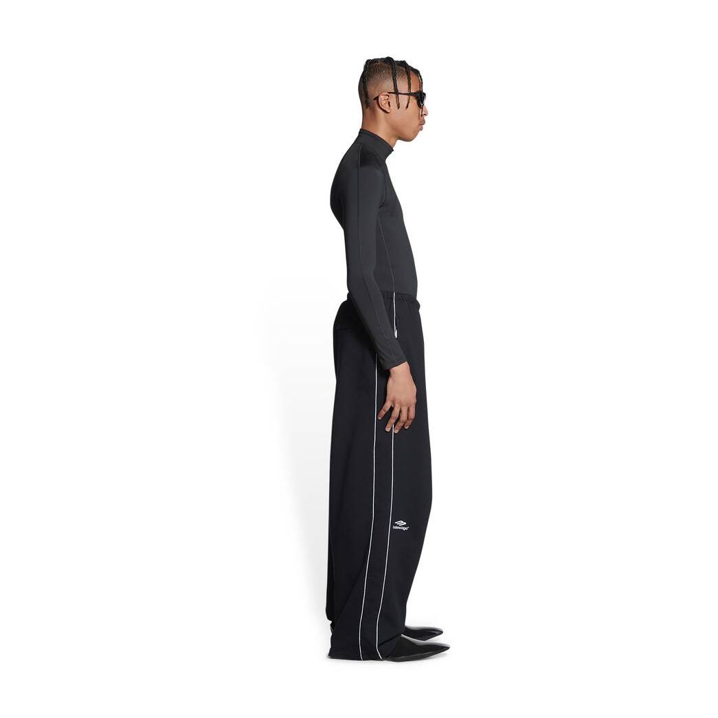 Men's Balenciaga 3b Sports Icon Tracksuit Pants Black | 2506XEAIO