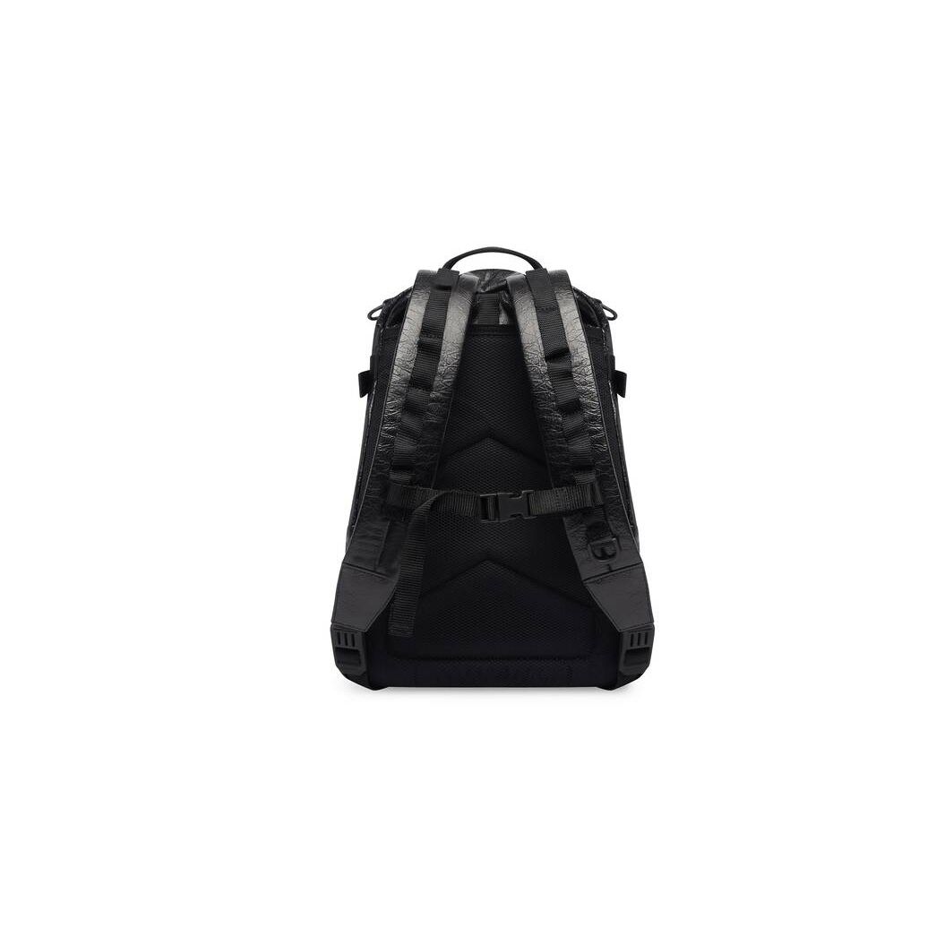 Men's Balenciaga Army Small Backpacks Black | 8160NPEYR