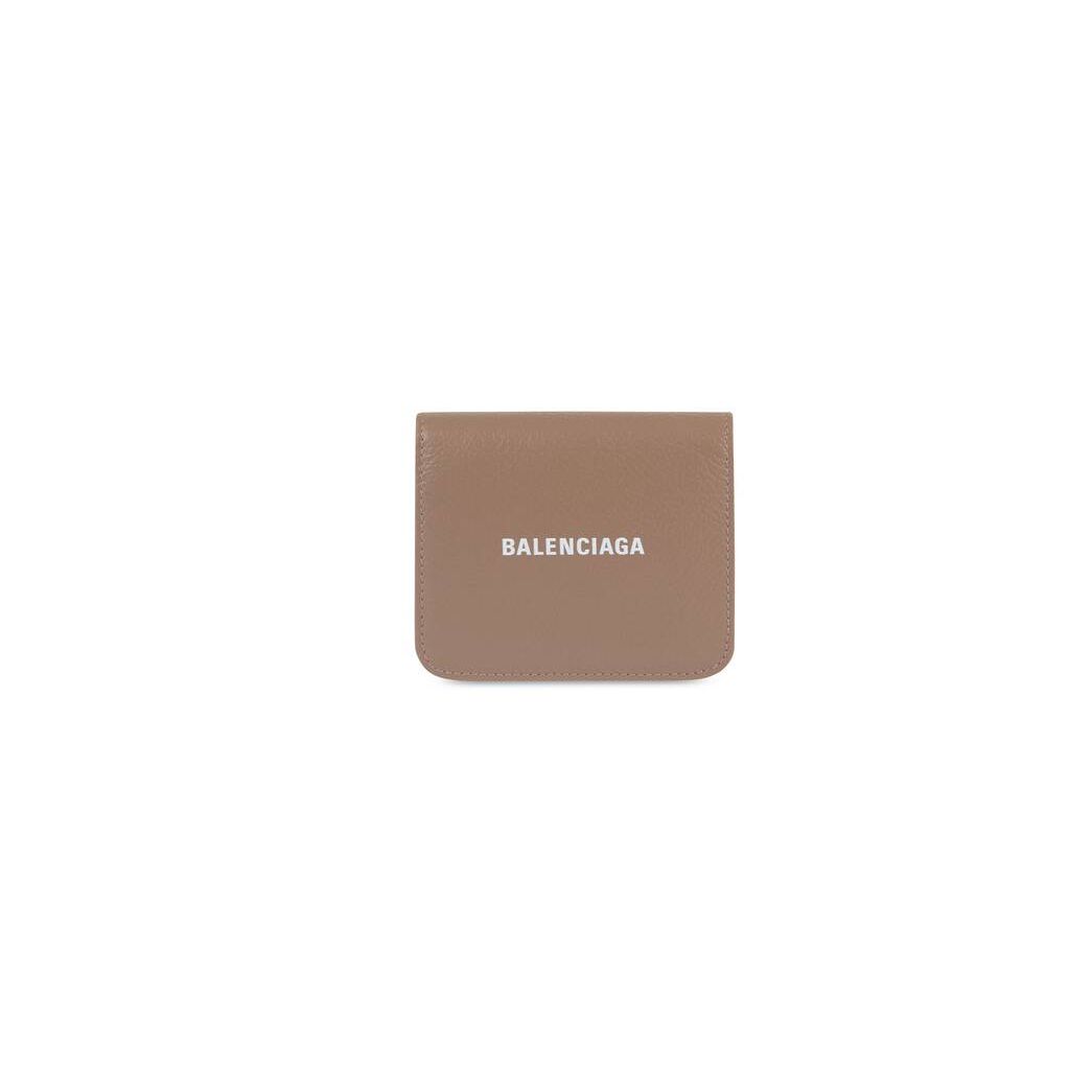 Men\'s Balenciaga Cash Flap Coin And Card Holder Wallets | 2375ZCEVP