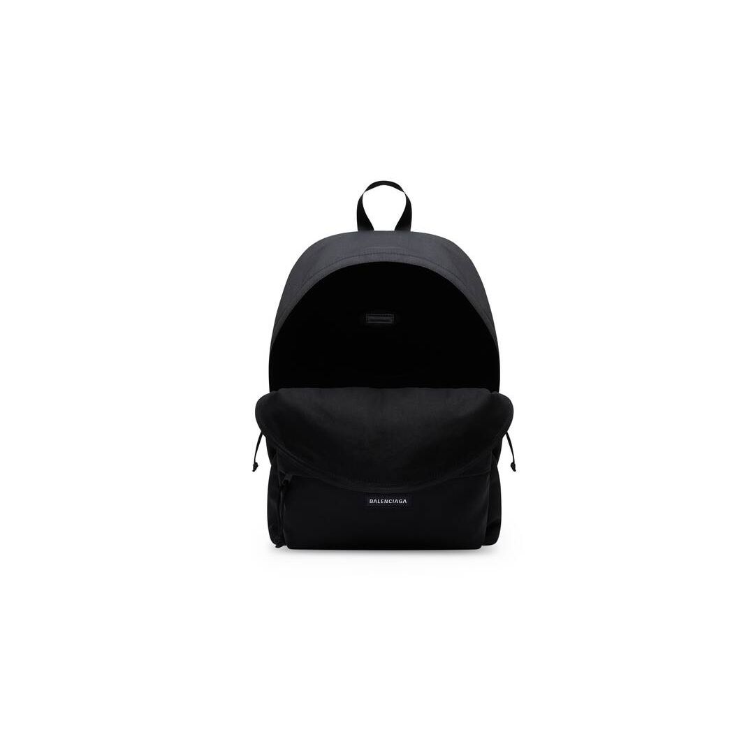 Men's Balenciaga Cities London Explorer Backpacks Black | 1359HFJSX