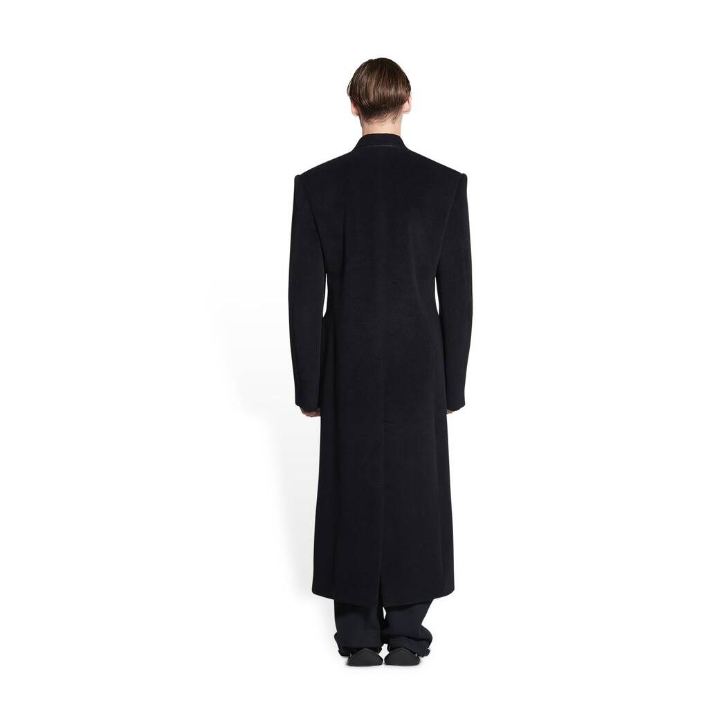 Men's Balenciaga Classic Coat Jackets Black | 6945XGNSZ