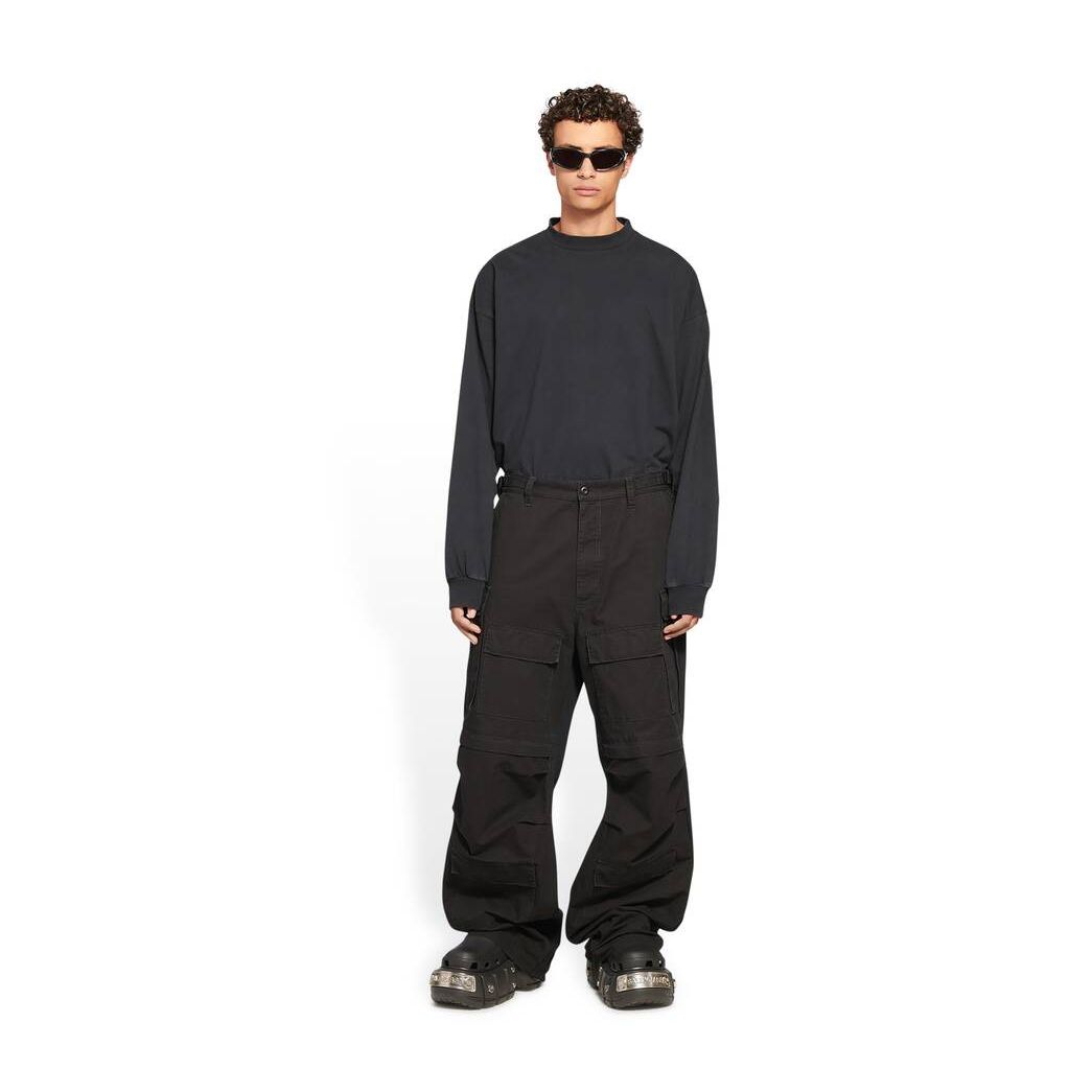 Men\'s Balenciaga Hybrid Pants Black | 8723QCSHD