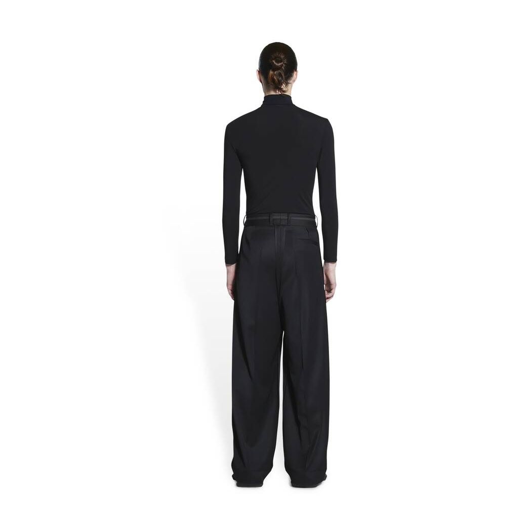 Men's Balenciaga Inside Out Pants Black | 9054NVLIX