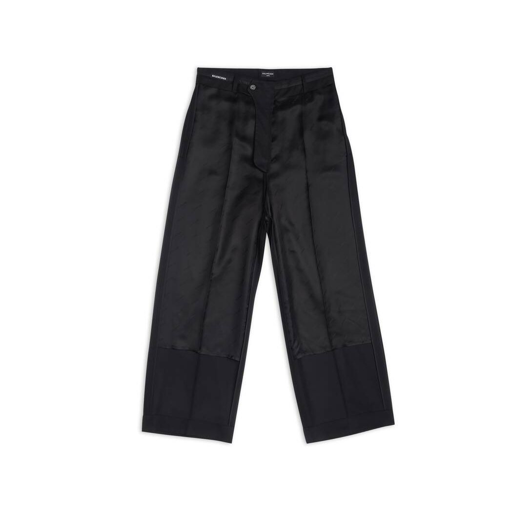 Men's Balenciaga Inside Out Pants Black | 9054NVLIX