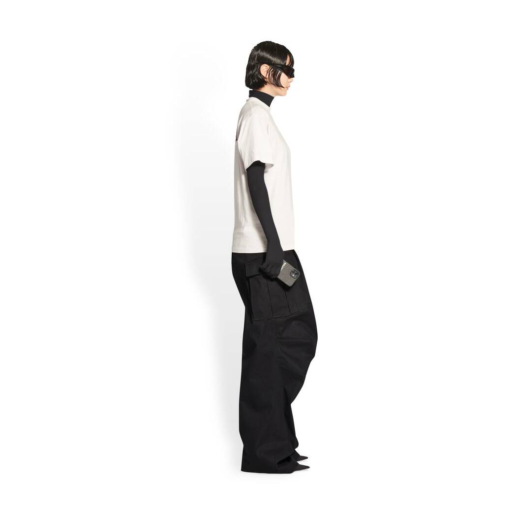 Men's Balenciaga Kick Cargo Pants Black | 4782XTFPE