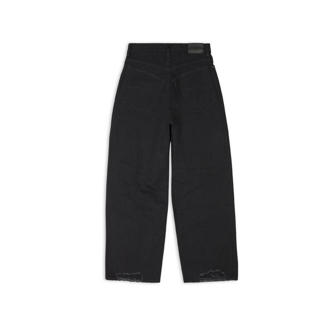 Men's Balenciaga Large Baggy Pants Black | 1283NJZYK