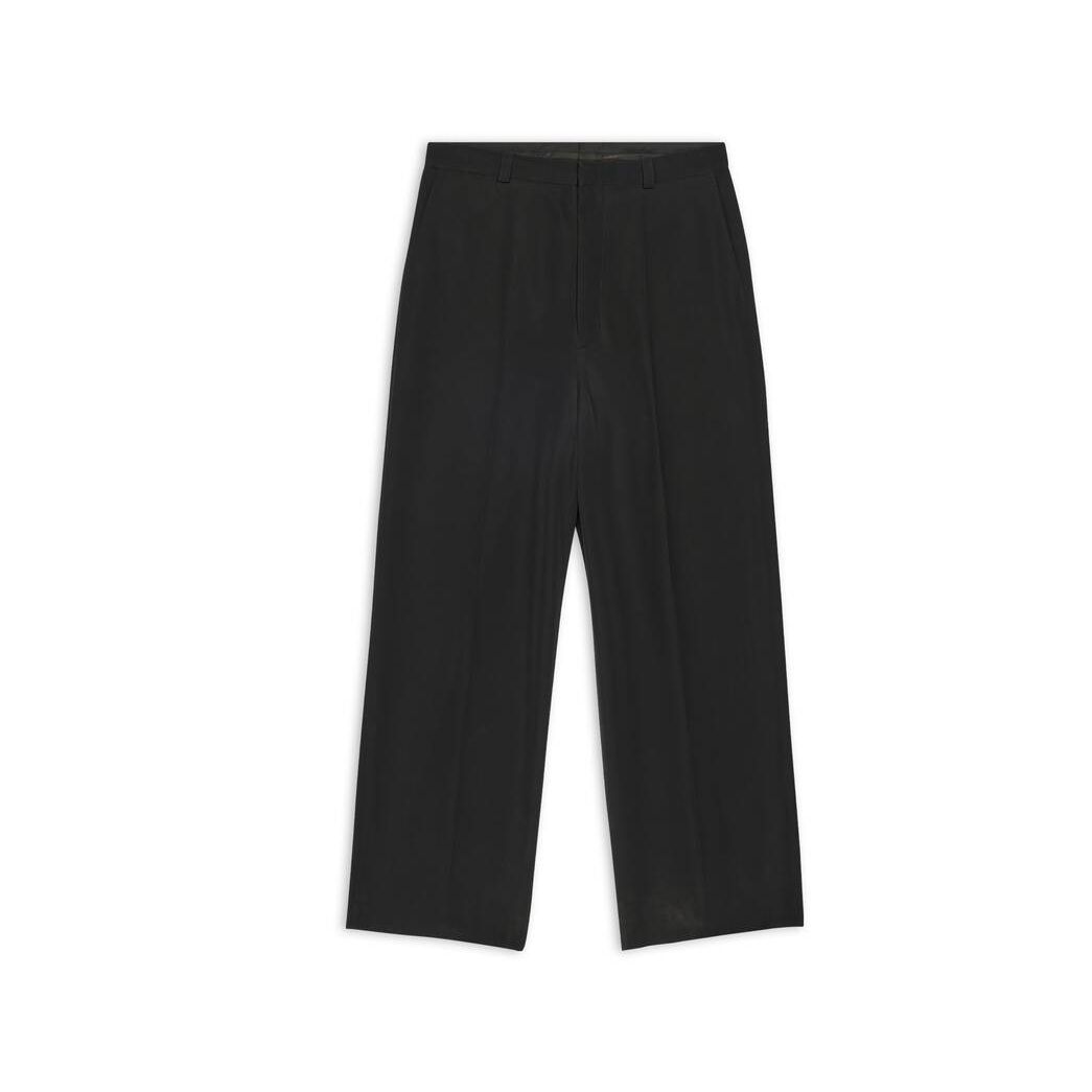 Men's Balenciaga Loose Pants Black | 1085DKNQP