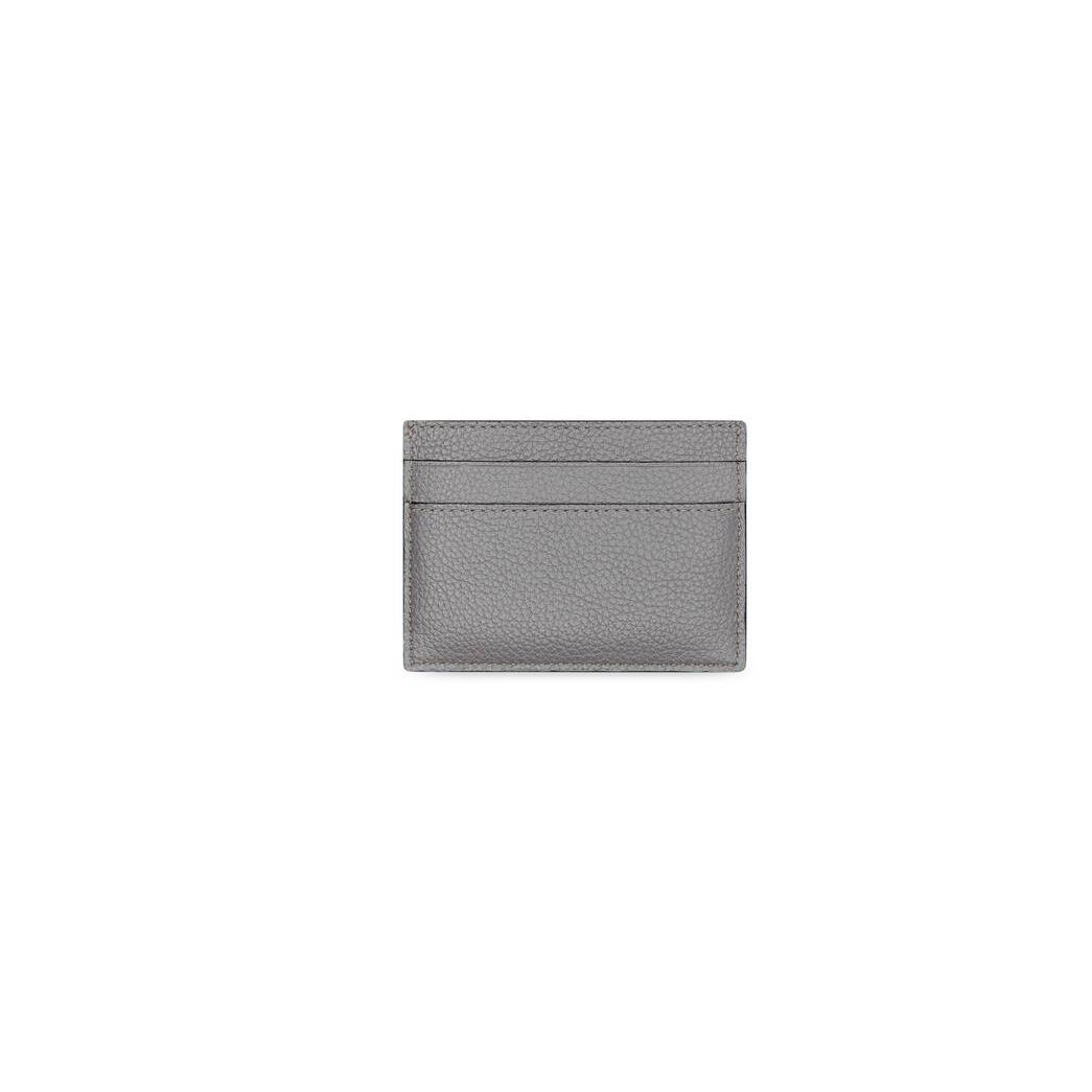 Men's Balenciaga Neo Classic Cardholders Dark Grey | 4087WYXRI