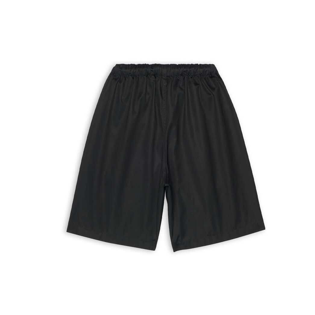 Men's Balenciaga Property Baggy Shorts Pants Black | 6825SWCER