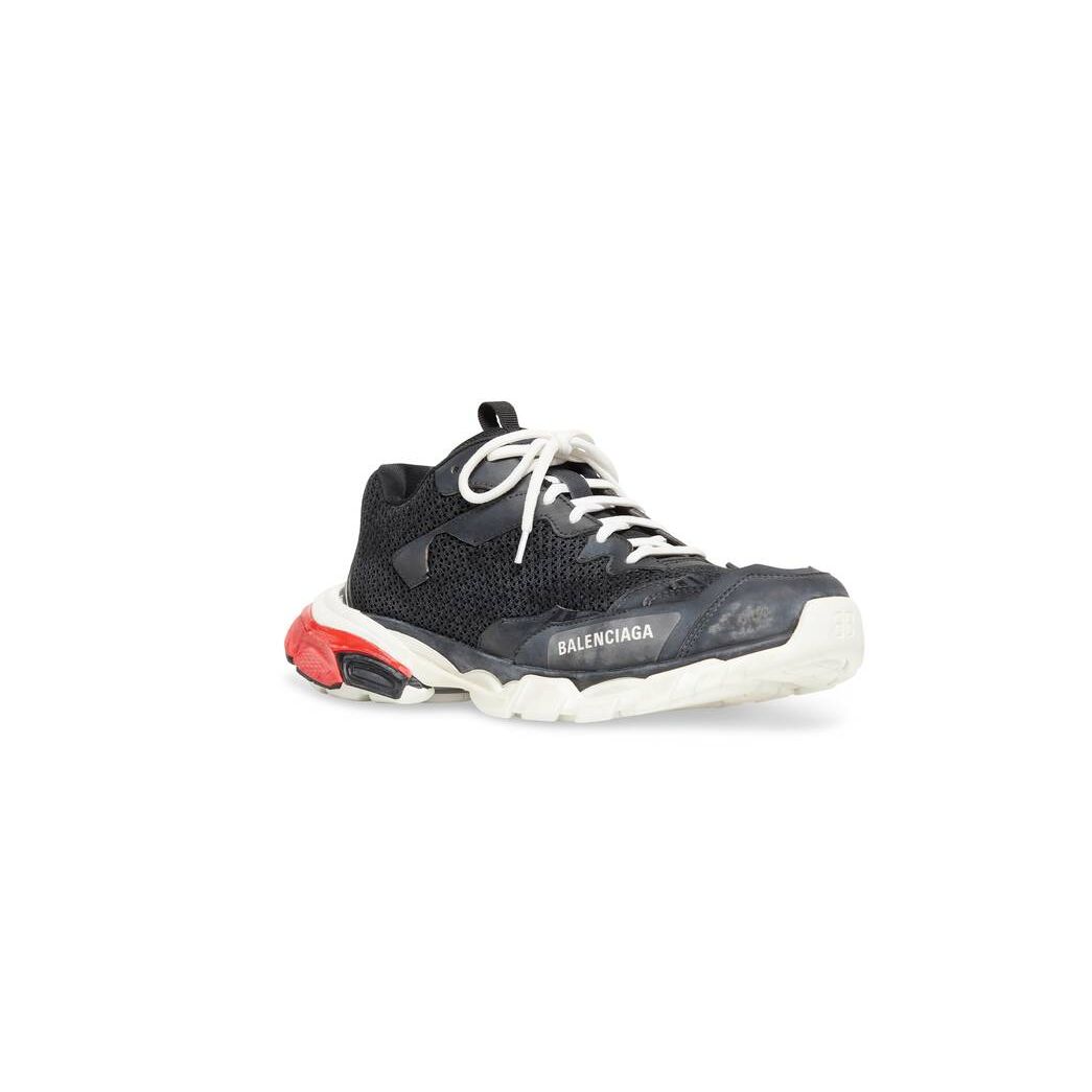 Men's Balenciaga Track.3 Sneakers Black | 3072MDTGE