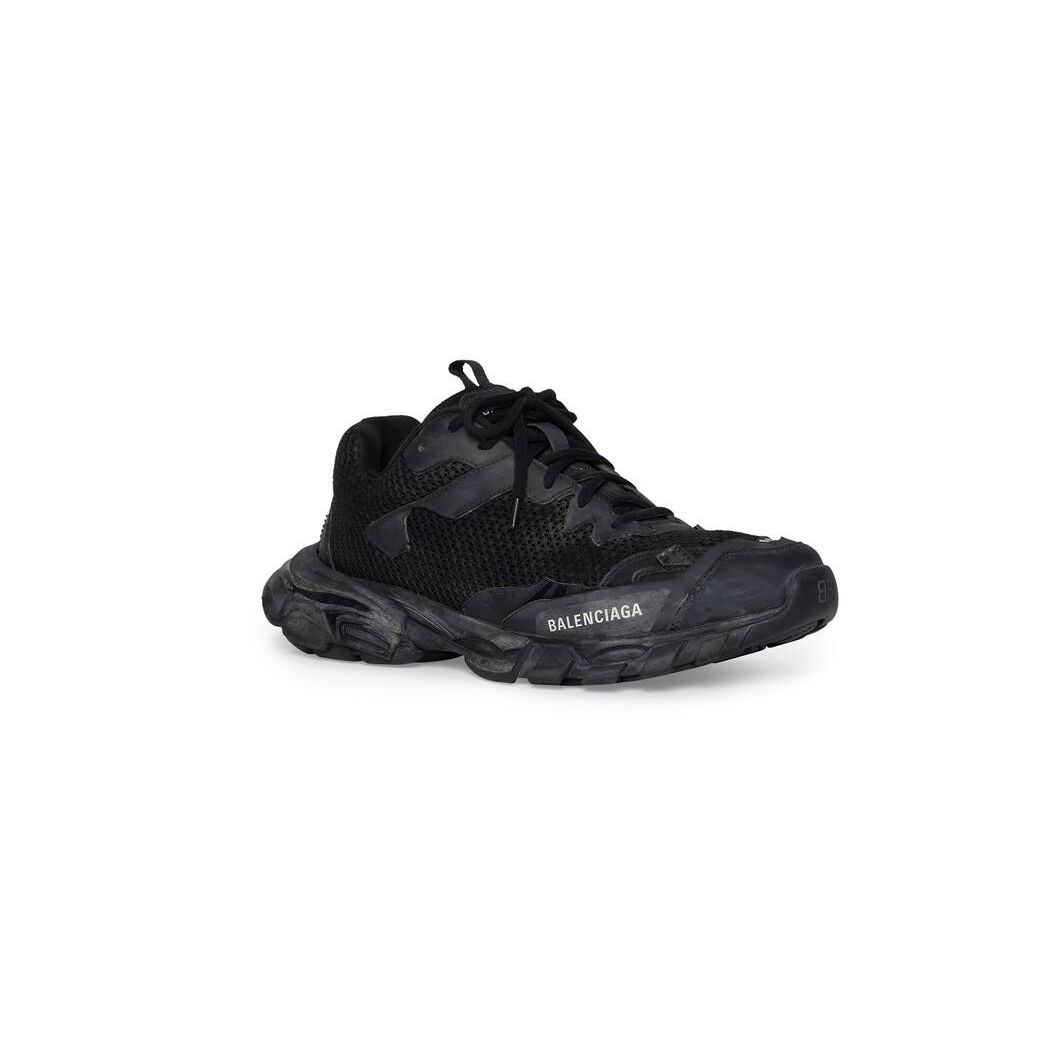 Men's Balenciaga Track.3 Sneakers Black | 7945QMXGK