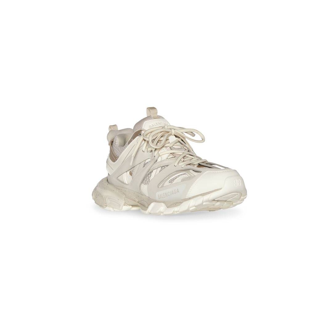 Men's Balenciaga Track Recycled Sole Sneakers Beige | 3412PRBXT