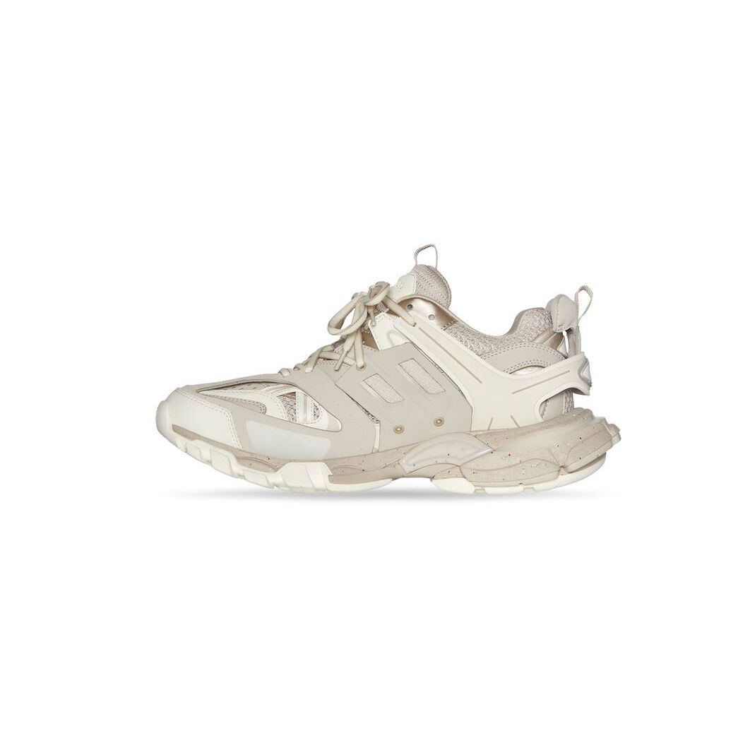 Men's Balenciaga Track Recycled Sole Sneakers Beige | 3412PRBXT