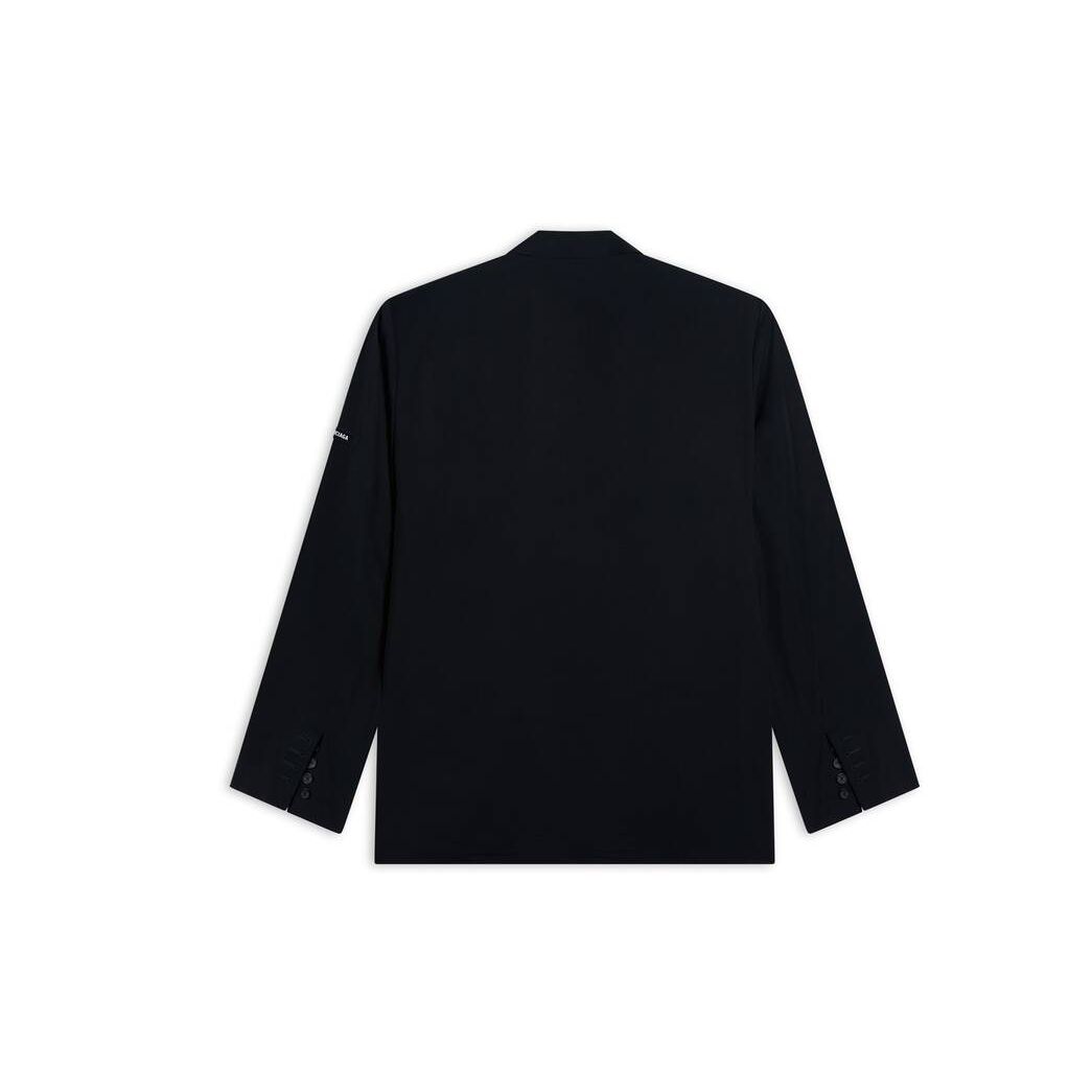 Men's Balenciaga Washed Jackets Black | 8690VTXJZ