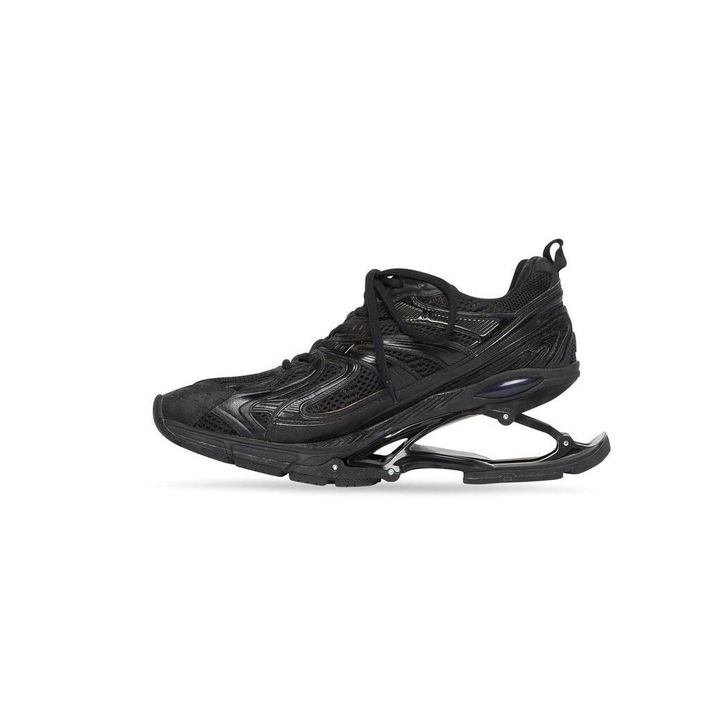 Men's Balenciaga X-pander Sneakers Black | 7091PGFCY