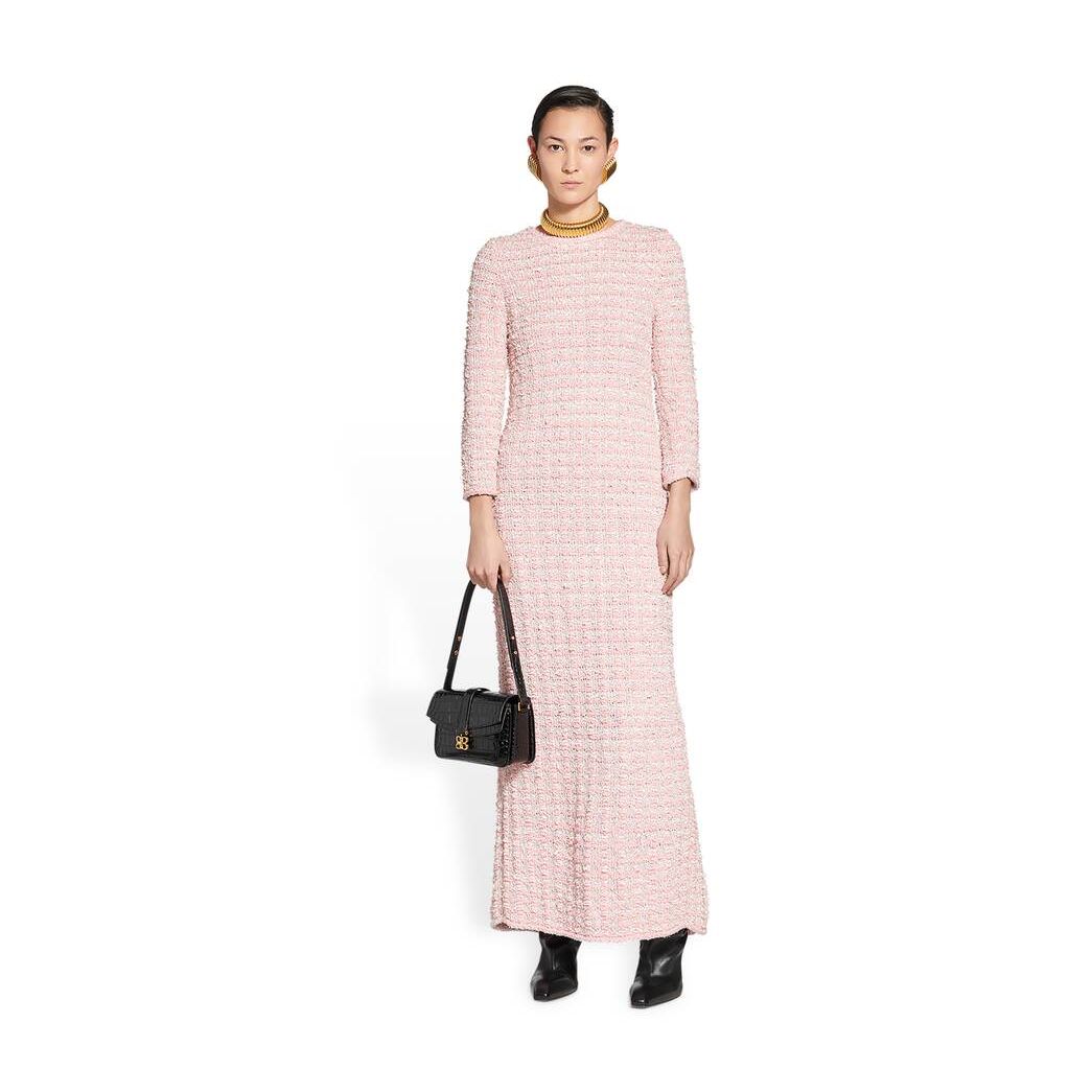 Women\'s Balenciaga Back-to-front Dress Skirts Pink | 6431DEBYT