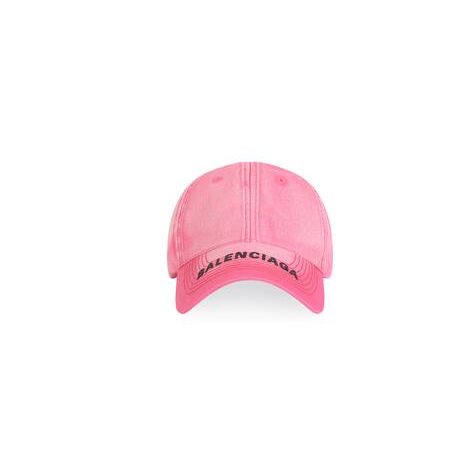 Women's Balenciaga Balenciaga Caps Fuchsia / Black | 9530MLIKN