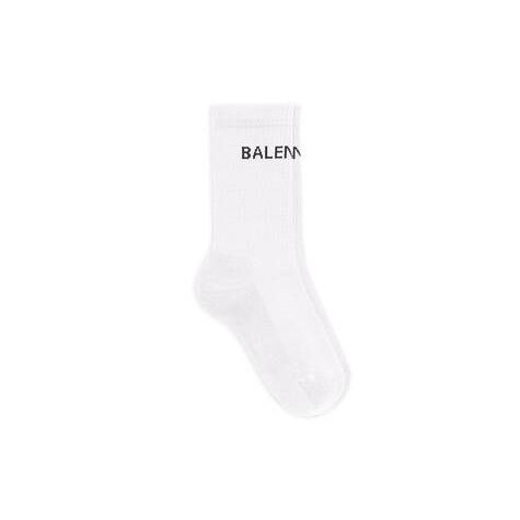 Women's Balenciaga Balenciaga Socks White / Black | 0784AWTGF