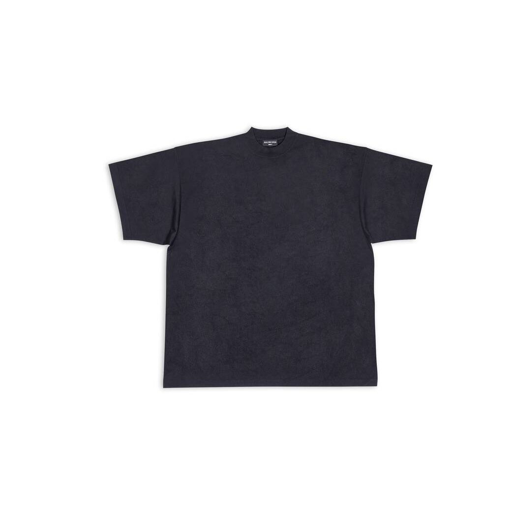 Women's Balenciaga Balenciaga Tab T Shirts Black | 9463EWAOV