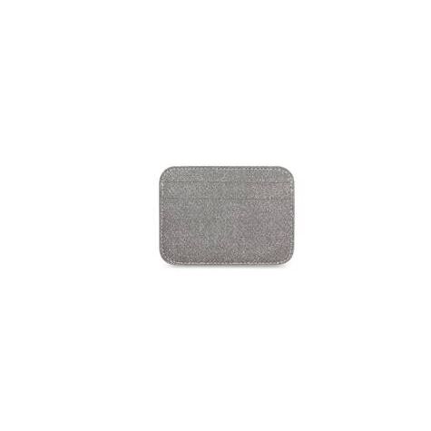 Women's Balenciaga Cash Glitter Material Cardholders Grey | 2413OGLAV