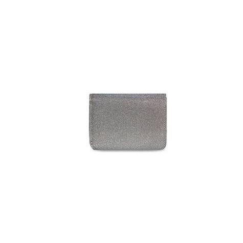 Women's Balenciaga Cash Mini Glitter Material Wallets Grey | 6021OKFZE