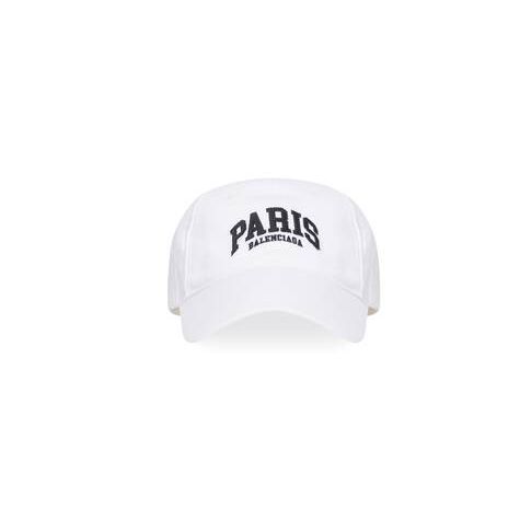 Women's Balenciaga Cities Paris Caps White | 0591ICOES