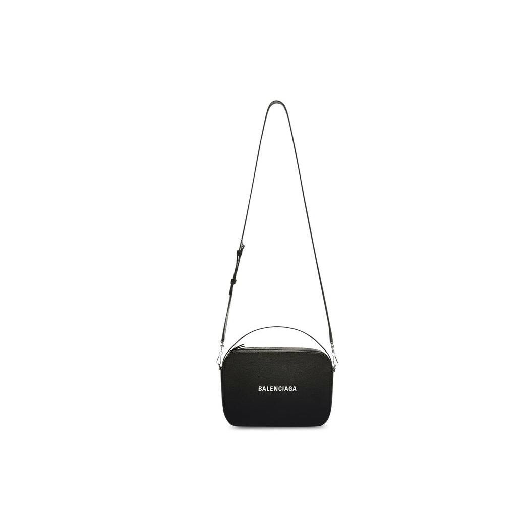 Women's Balenciaga Everyday Small Camera Handbag Black | 8904DONGK